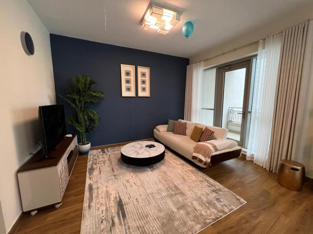 Luxury 2Br- Burj Khalifa View In Blvd Central -1402 두바이 외부 사진